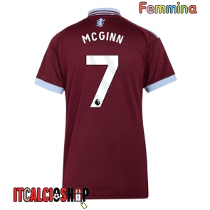 Aston Villa John McGinn #7 Prima Maglia Femmina 2026-27 Manica Corta Aston Villa John McGinn #7 Prima Maglia Femmina 2026-27 Manica Corta